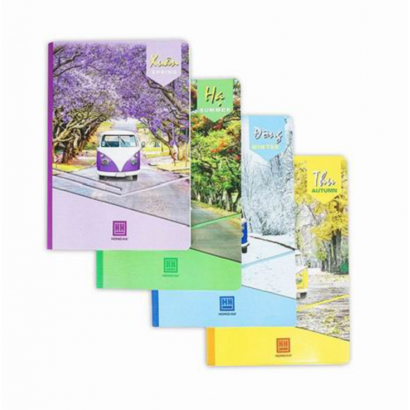 Vở kẻ ngang 120 trang Pupil Bốn mùa 1001 Vở kẻ ngang 120 trang Pupil Bốn mùa 1001